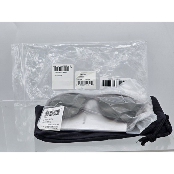 NEW With Tags‎ Marcolin Eyewear Men's Injected Oval Sunglasses Color Dark Havana - Picture 5 of 15